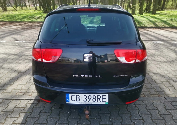 Seat Altea XL cena 32800 przebieg: 136902, rok produkcji 2015 z Bydgoszcz małe 172